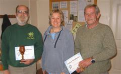 Fred Taylor and Bill Burden receive a commended certificate